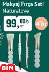 NATURALOVE MAKYAJ FIRÇA SETİ